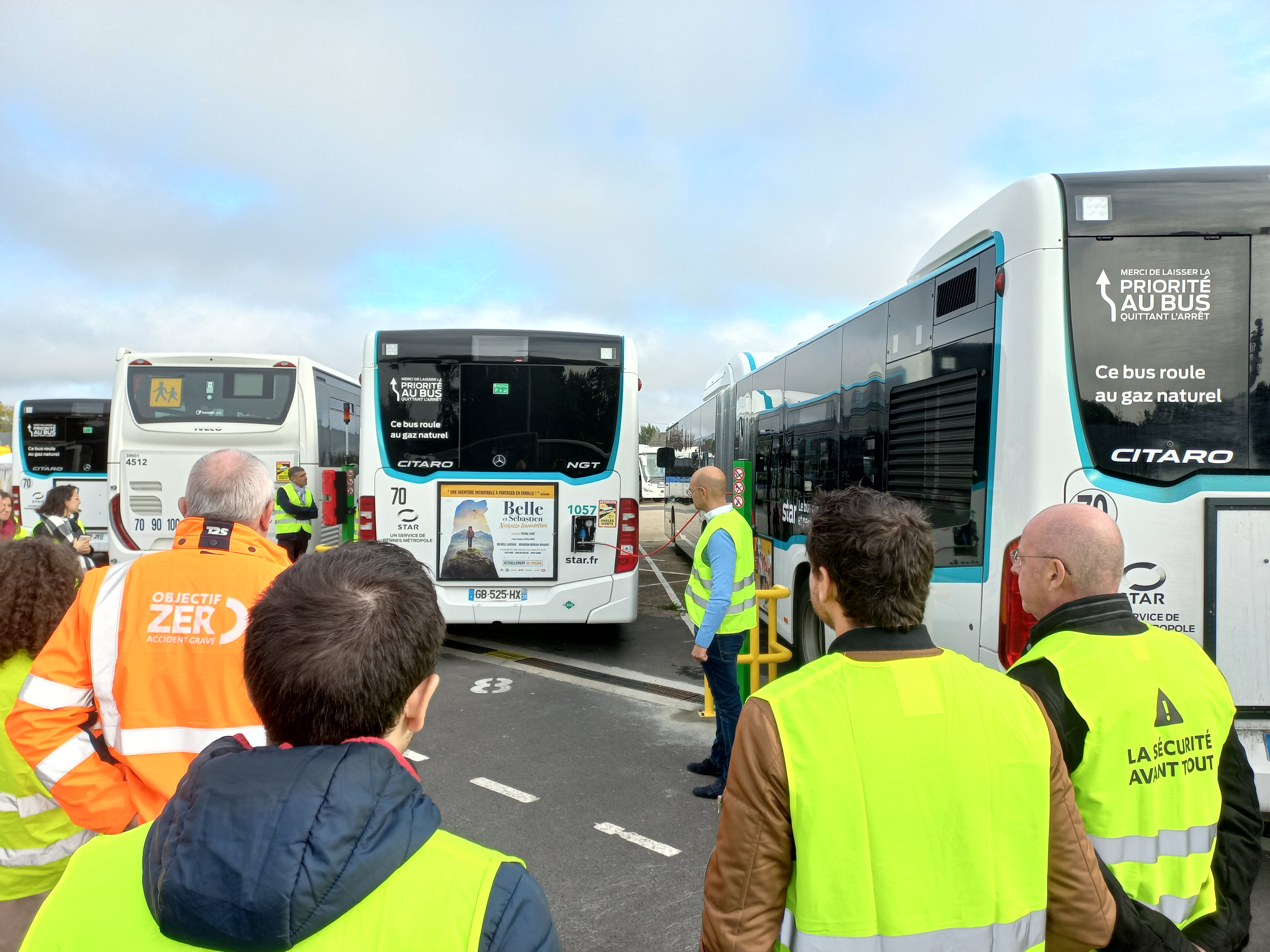 Transdev CAT a inauguré sa nouvelle station de recharge BIOGNV à Rennes ...